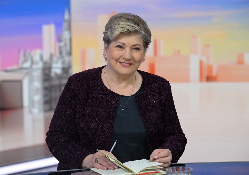 Dame Emily Thornberry (Jeff Overs/BBC/PA) (PA Media)