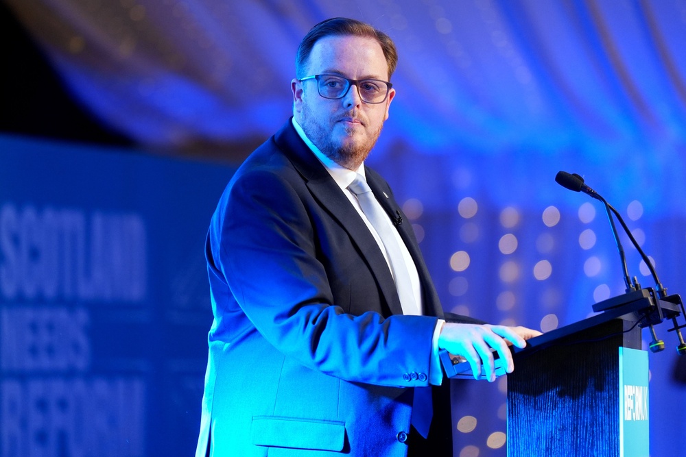 Reform candidate Thomas Kerr (Jane Barlow/PA) (PA Wire)