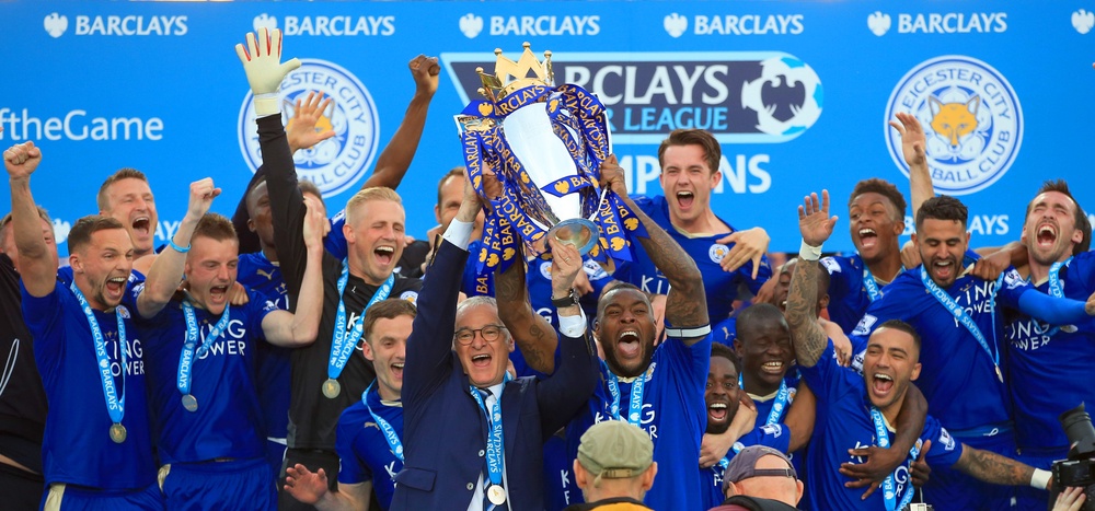 Leicester were crowned Premier League champions in 2016 (Nick Potts/PA) (PA Archive)