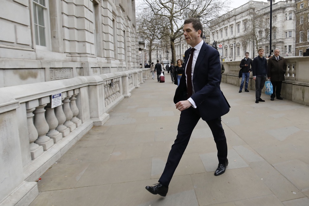 Sir Olly Robbins was sacked last week (AFP/Getty)