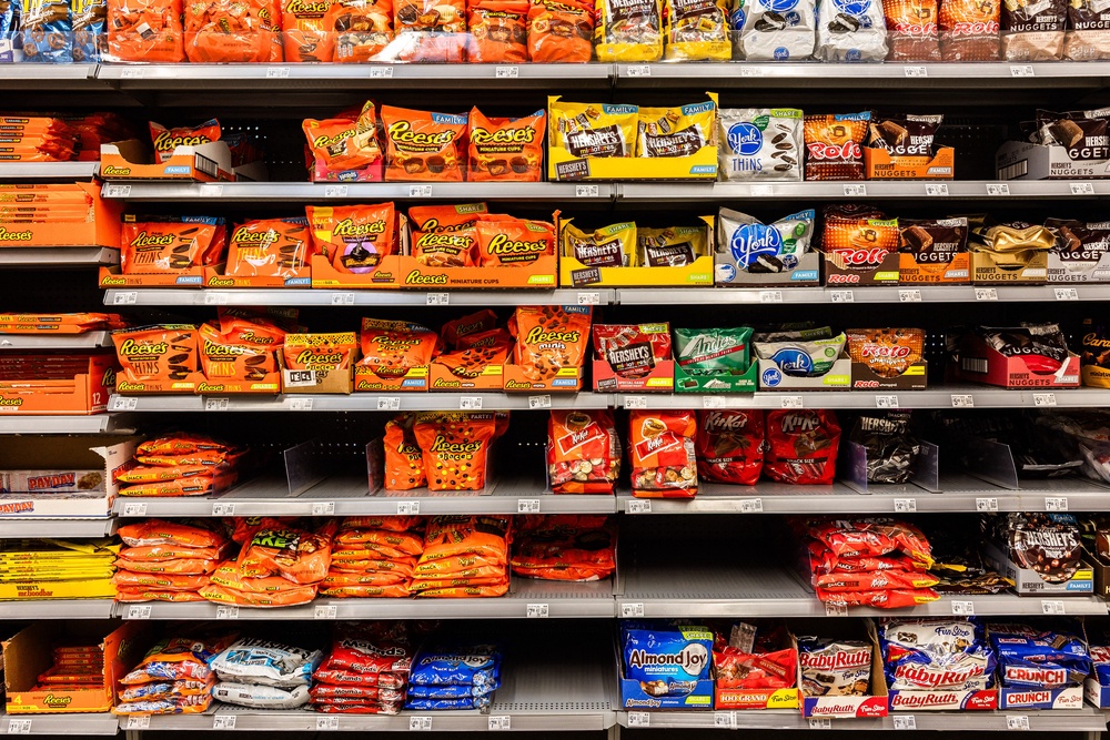 Some states provide exceptions to their ban on candy by allowing SNAP recipients to purchase candy so long as it's made with flour or requires refrigeration (AFP/Getty)
