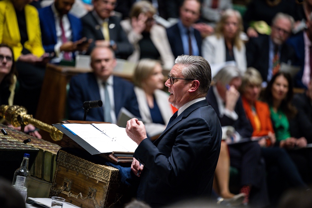 Starmr said he would not have proceeded with the appointment if he had known UKSV had declined to approve the peer (House of Commons/PA)