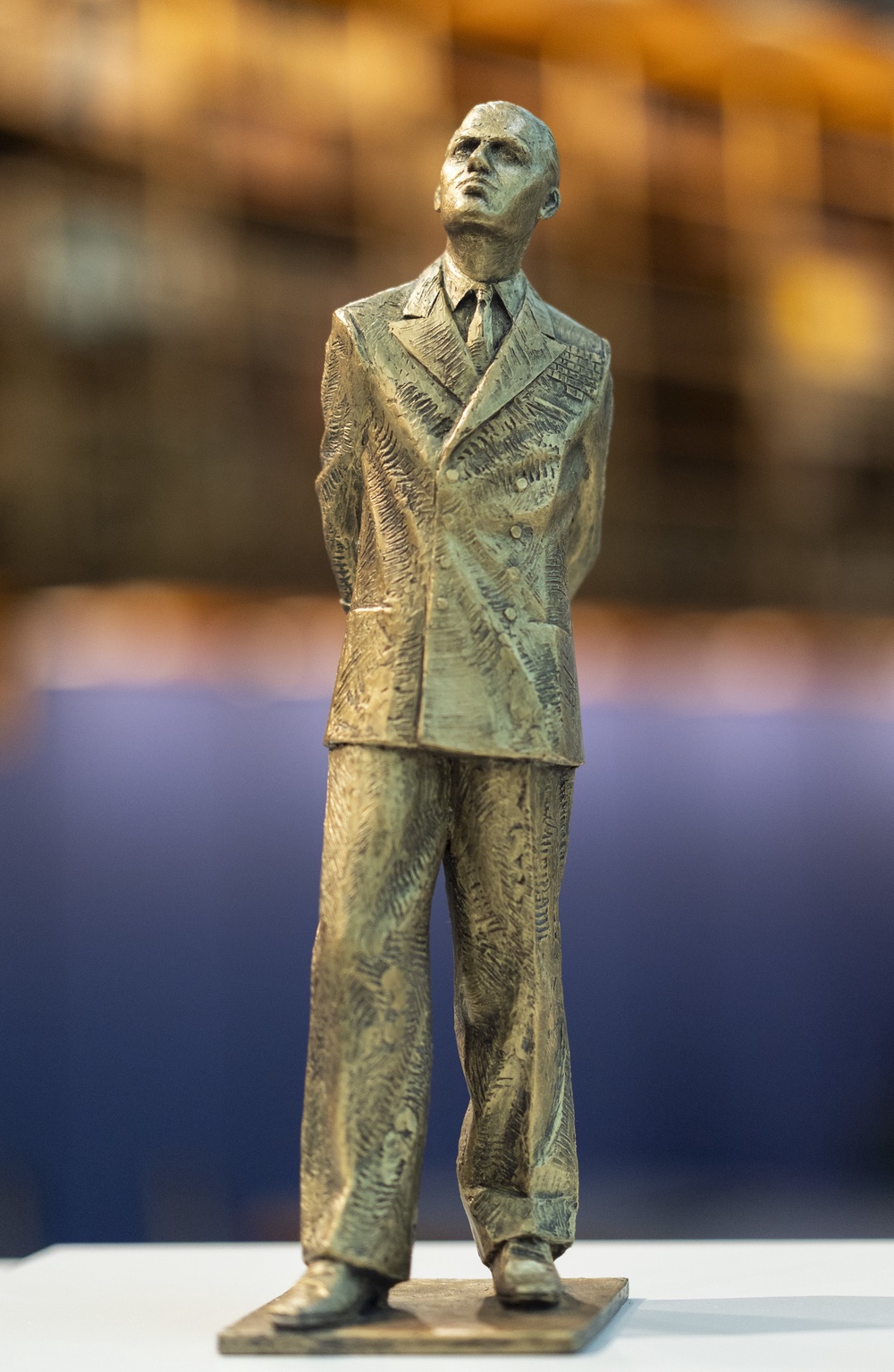 The Prince Phillip statue shows him in his Naval uniform (Ben Whitley/PA) (PA Wire)