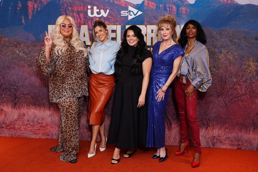 Gemma Collins, Ashley Roberts, Scarlett Moffatt, Beverley Callard and Sinitta during a photocall for the launch of season two of I’m A Celebrity… South Africa (Ian West/PA) (PA Wire)
