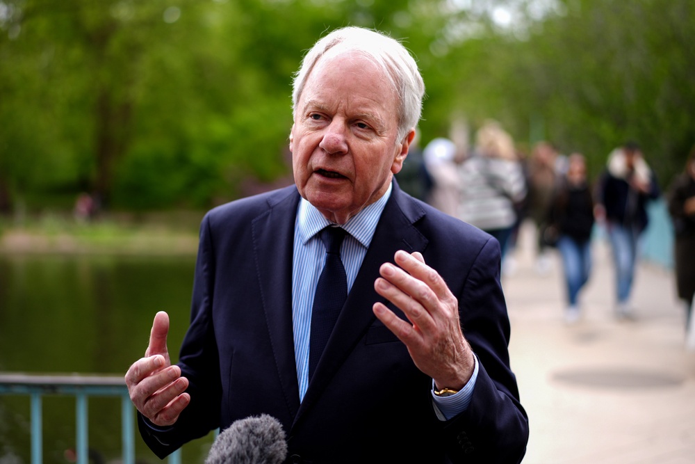 Lord Janvrin said most people would probably like to be remembered when they were young (Ben Whitley/PA) (PA Wire)