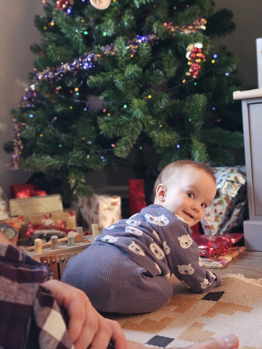 Arthur was born in January 2025 and is ‘doing great now’ (NHSBT/PA) (PA Media)