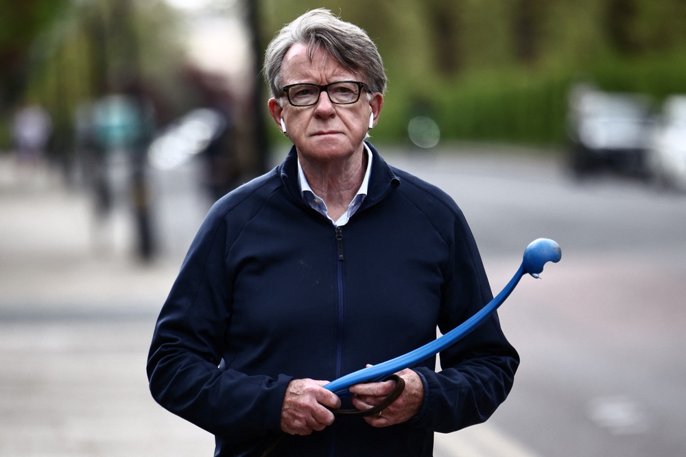 Ed Miliband has said he 'didn't want Peter Mandelson in my orbit' (AFP/Getty)