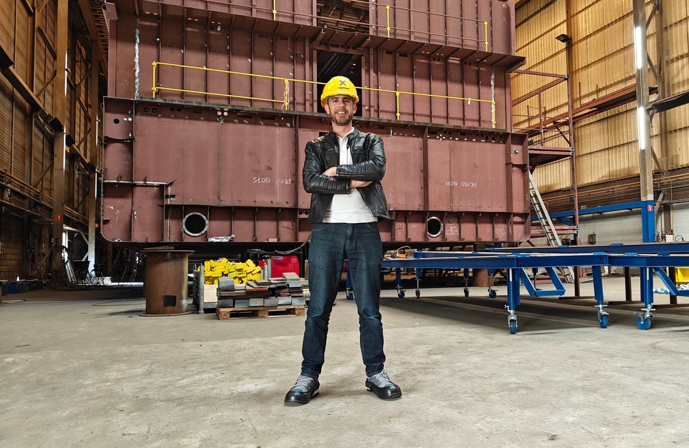Marc Shoffman visited the shipyard where the first Celebrity River Cruise ship is being built (Marc Shoffman)