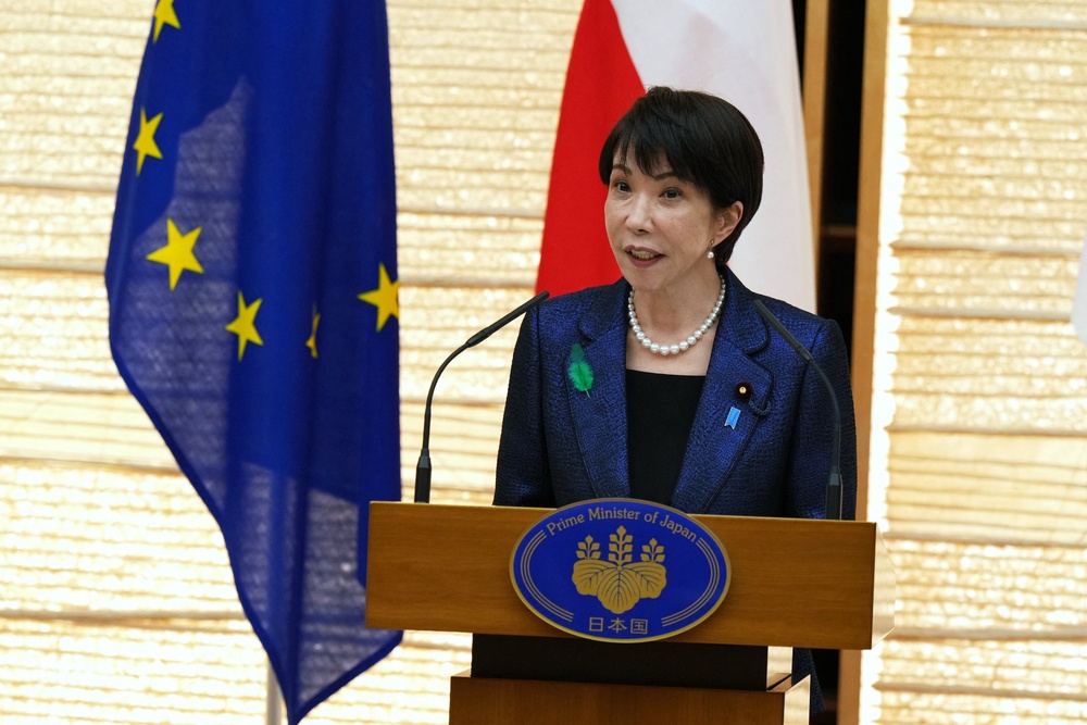 File. Observers noted earlier that Sanae Takaichi needed to keep internal party relationships stable (AFP via Getty)