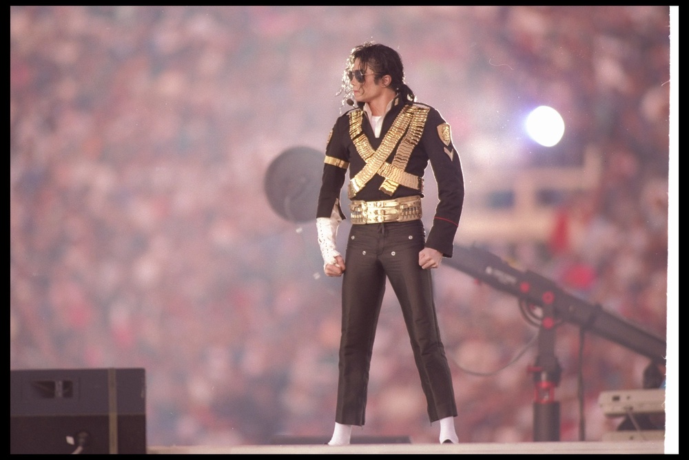 Jackson performing in 1993 (Getty)