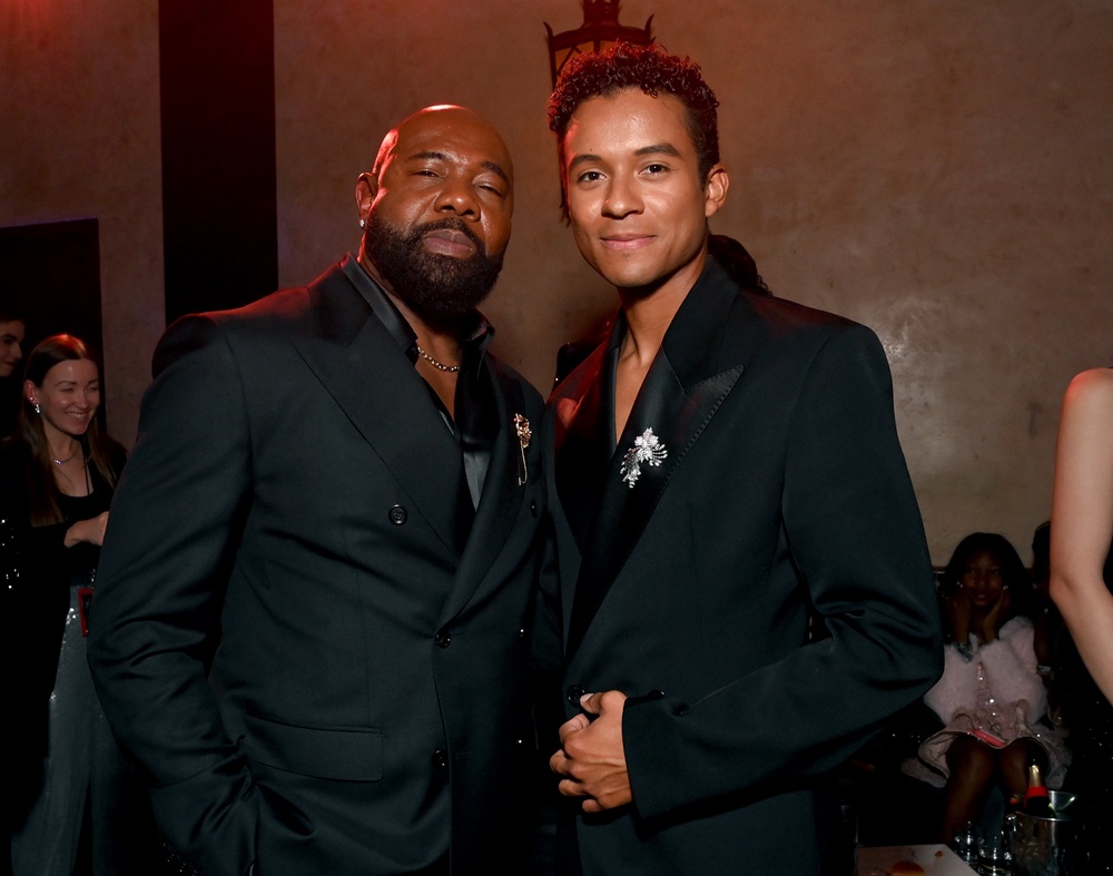 Director Antoine Fuqua and lead star Jaafar Jackson (Getty)