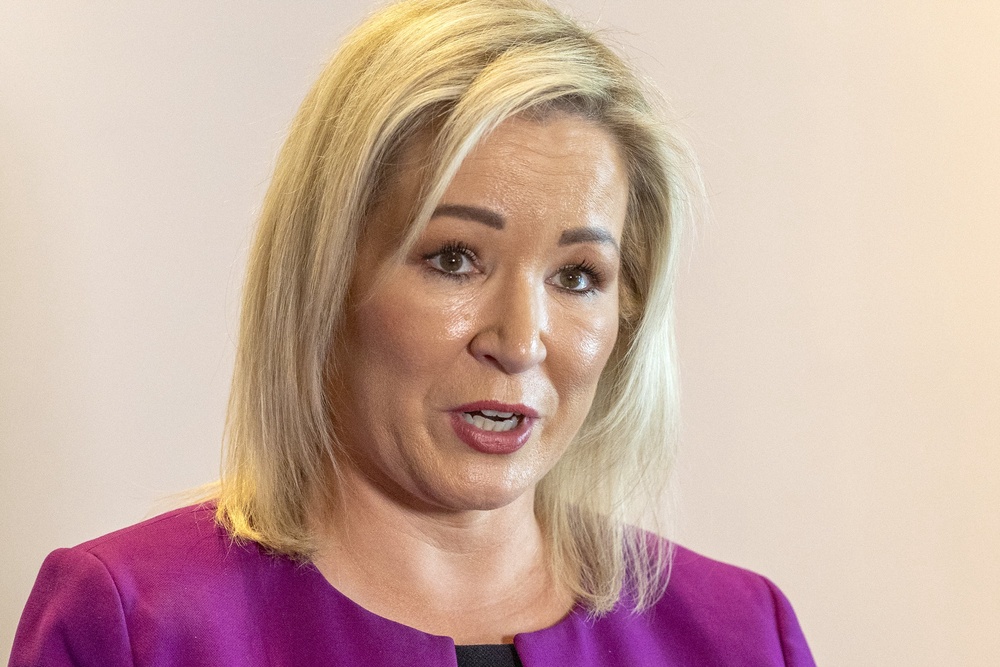 First Minister Michelle O’Neill called for ‘fair allocation’ (Liam McBurney/PA) (PA Wire)