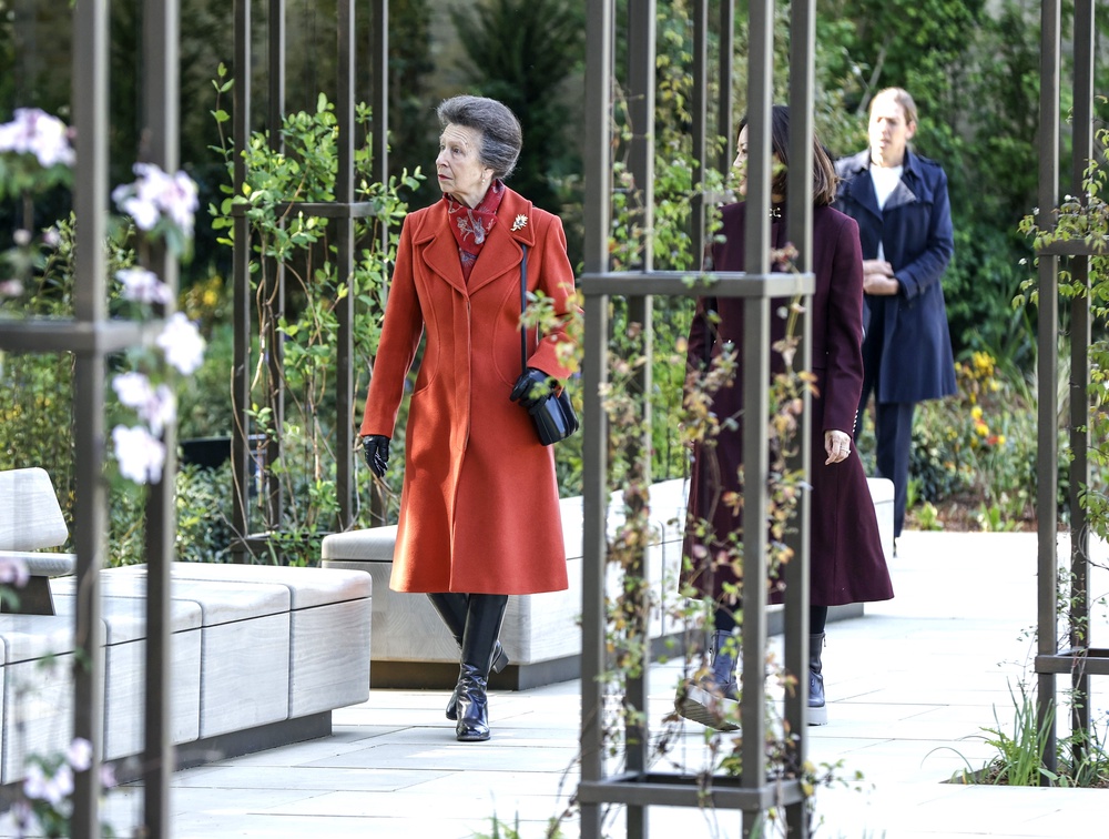 The two-acre space in Regent’s Park commemorates the life and service of the late Queen (John Phillips/PA)