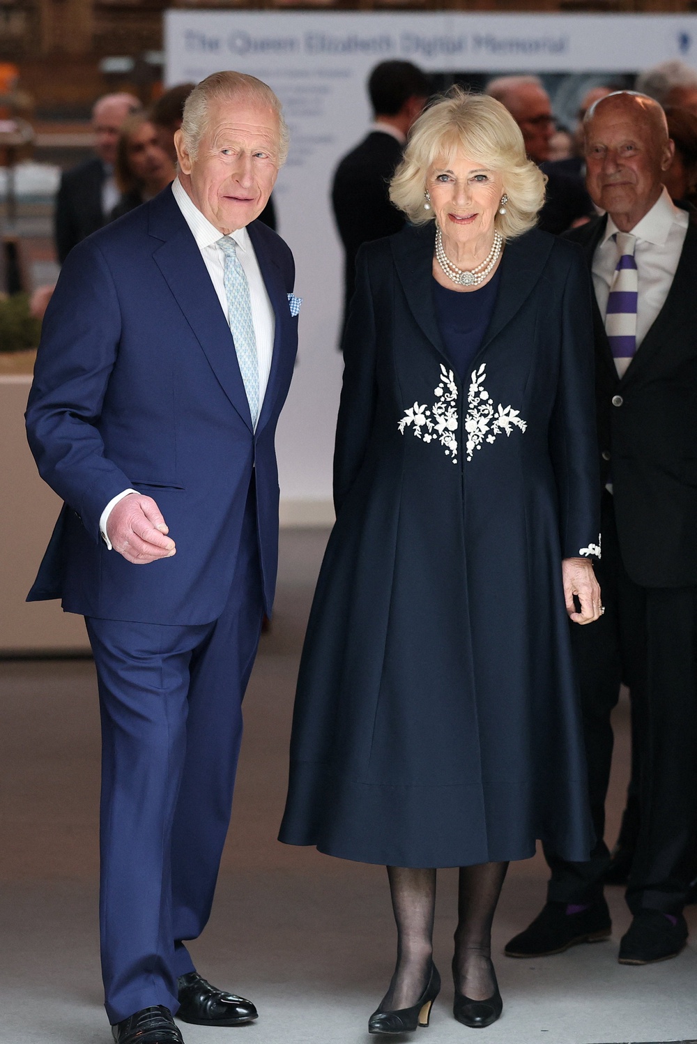 Charles and Camilla leave the British Museum (Toby Melville/PA) (PA Wire)