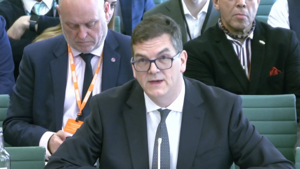 Former Foreign Office chief Olly Robbins appears before the Foreign Affairs Committee on Tuesday (PA Wire)