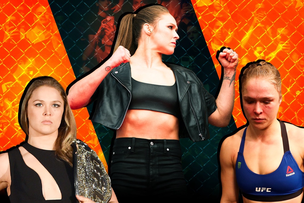 Image from: Rousey vs Carano LIVE: Fight updates and results as Ronda Rousey wins in 17 seconds
