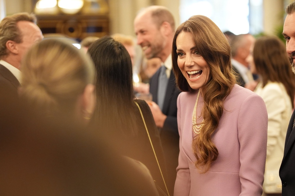 The Princess of Wales during the reception at Buckingham Palace (Jordan Pettitt/PA) (PA Wire)