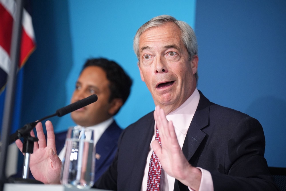 Reacting to the announcement last month, Mr Farage said that replacing Sir Winston with ‘a picture of a beaver’ is the ‘definition of woke’ (PA)