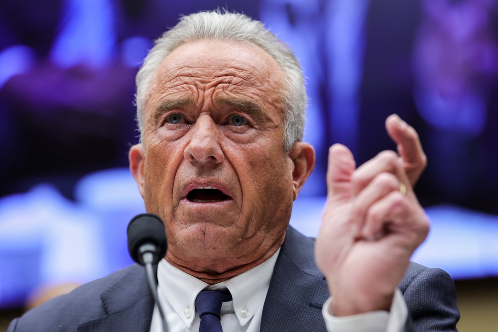 Health Secretary Robert F Kennedy Jr is in the middle of a series of congressional hearings to defend his budget and chaotic year in office (Getty Images)