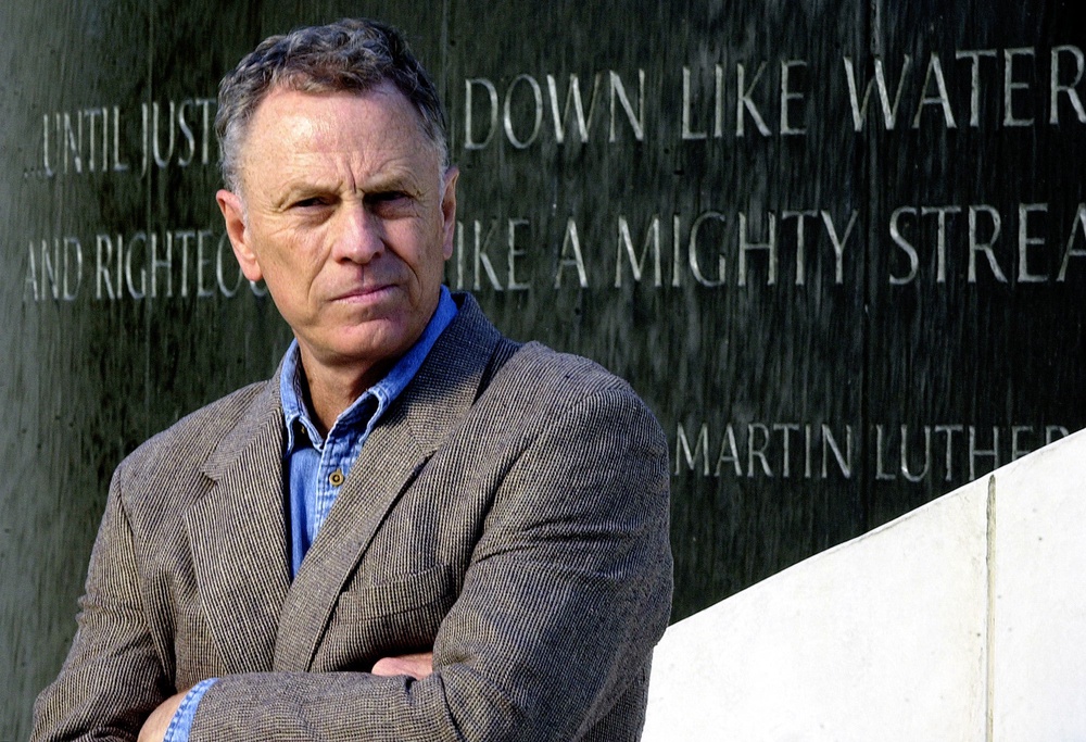 Southern Poverty Law Center Director Morris Dees attends a news conference Nov. 18, 2002, at the Civil Rights Memorial at the Southern Poverty Law Center in Montgomery, Ala. (AP Photo/Dave Martin, File) (Copyright 2002 The Associated Press. All rights reserved)