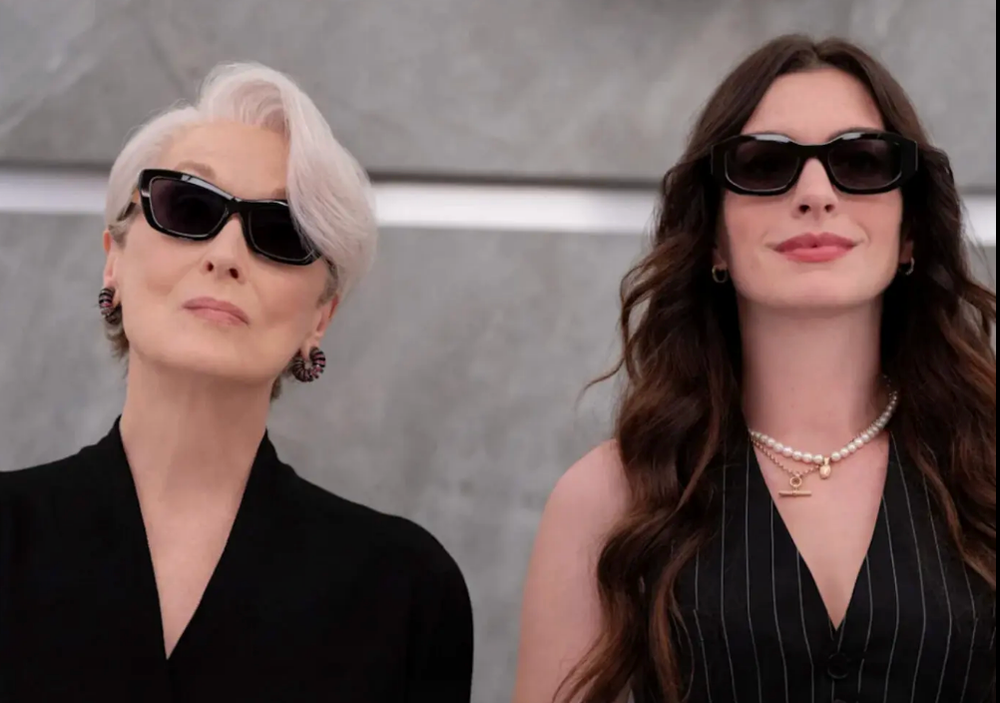 Meryl Streep and Anne Hathaway in ‘The Devil Wears Prada 2’ (20th Century Studios)