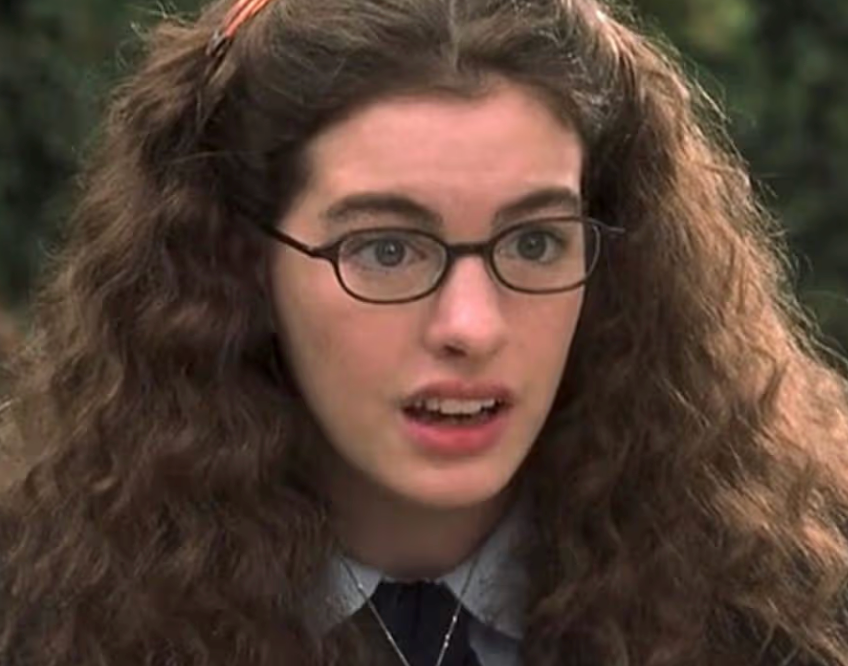 Anne Hathaway in 2001 film 'The Princess Diaries' (Disney)