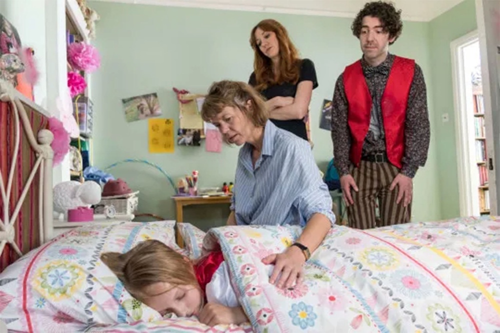The old idea of the ‘village’ is out, but parents do have a ragtag bunch of other parents to help... when they can, as shown in the BBC sitcom ‘Motherland’ (BBC)