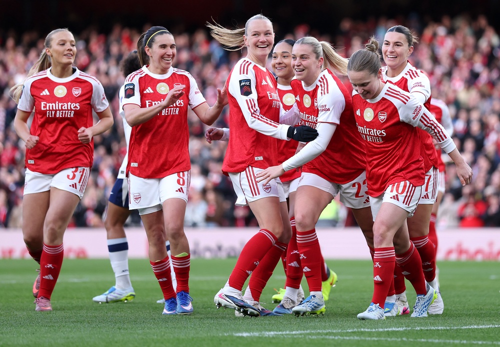 Arsenal Women have played in front of significant crowds since moving to the Emirates (Getty)