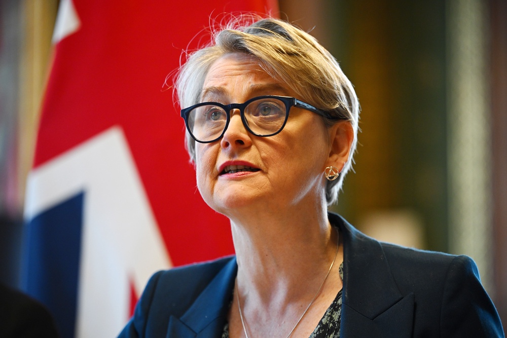 Then-home secretary Yvette Cooper announced plans to ban Palestine Action days later (PA)