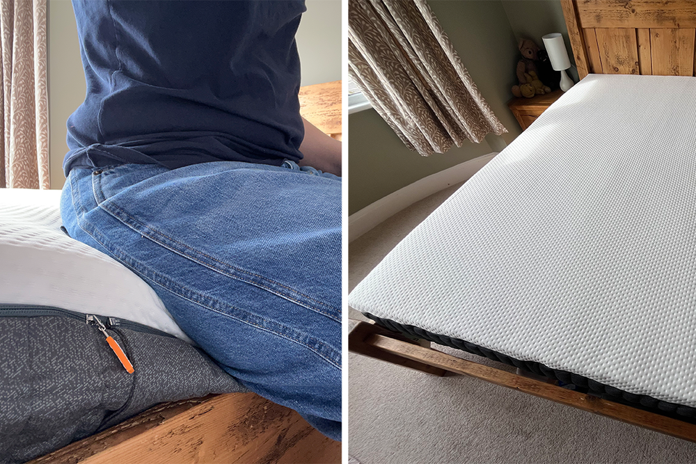 The firmness of the mattress makes it a good pick for back sleepers (Jennifer Oksien/The Independent)