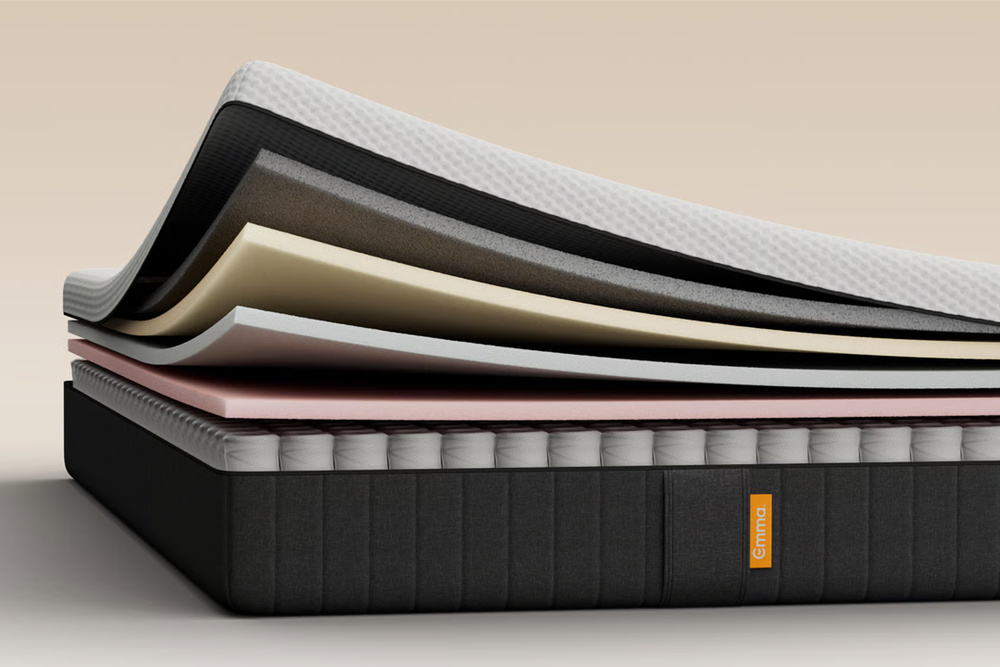 Image from: I tested all 4 Emma hybrid mattresses – here’s how they compare