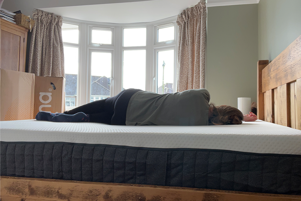 It was comfortable to sleep on in all sleeping positions (Jennifer Oksien/The Independent)