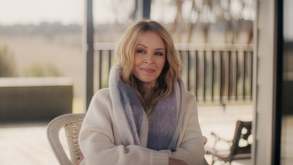 Kylie Minogue in the new three-part documentary ‘KYLIE’ (PA)