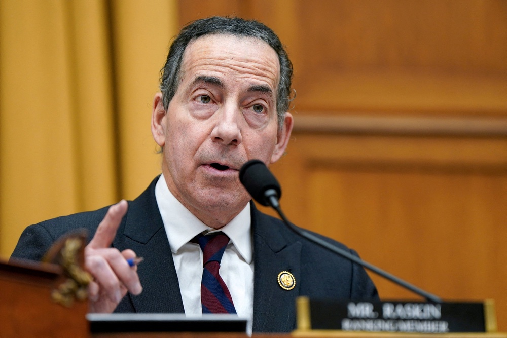 Rep. Jamie Raskin, the top Democrat on the House Judiciary Committee, has led several probes into Trump administration officials from inside the Republican-led committee (REUTERS)