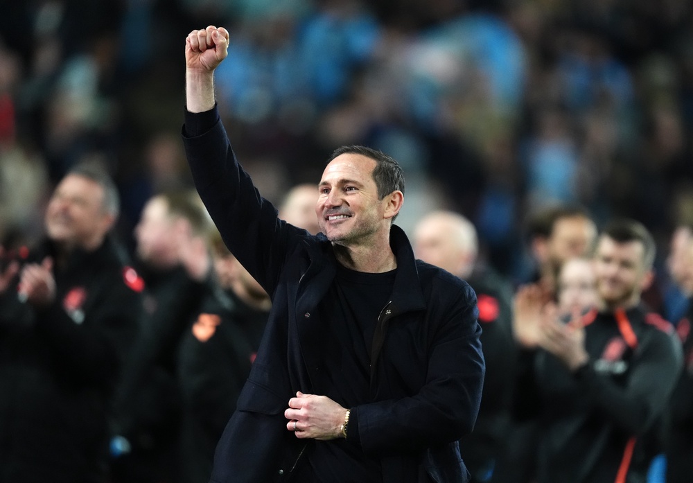Frank Lampard has guided Coventry to the Championship title (PA)