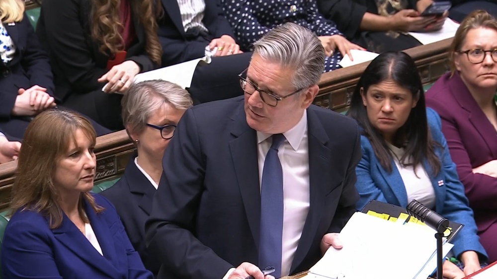 The Prime Minister was quizzed about Lord Doyle during PMQs (House of Commons/UK Parliament) (PA Wire)