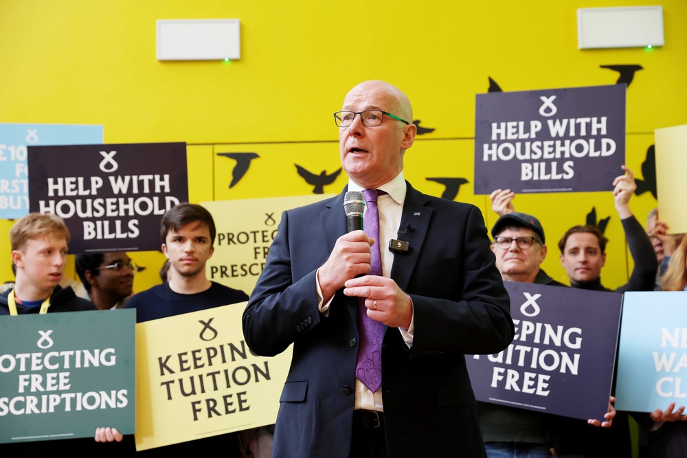 First Minister John Swinney said he accepted there was the risk of legal challenge (Robert Perry/PA) (PA Wire)