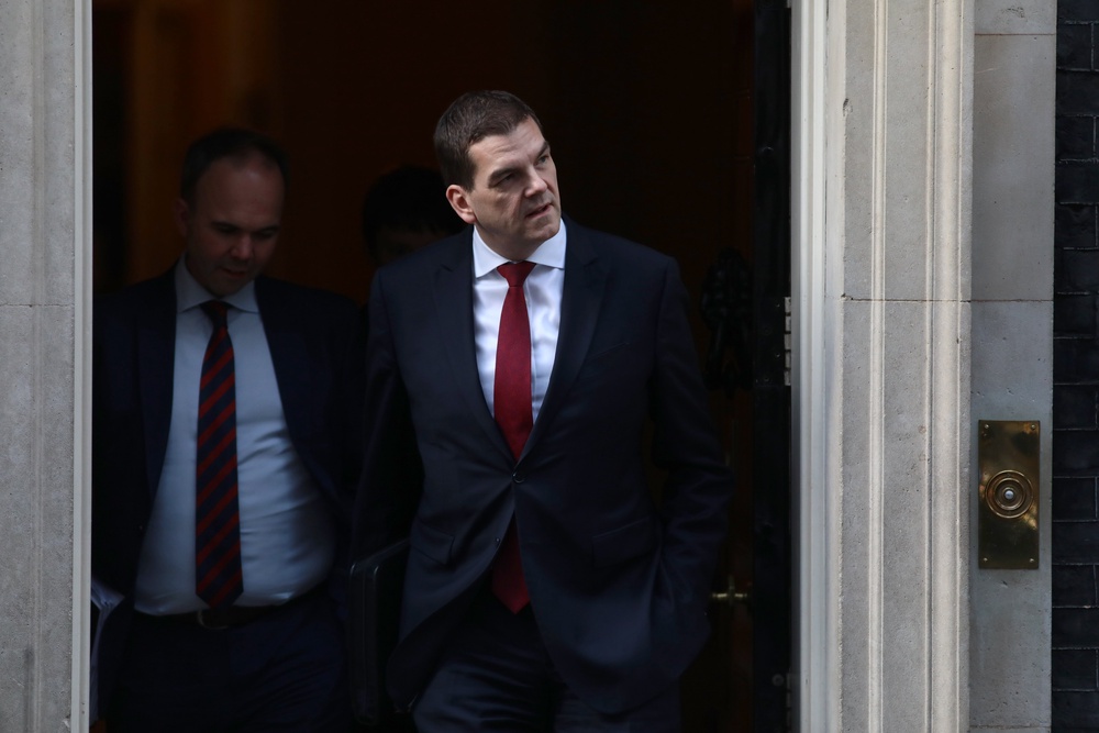 It comes after former Foreign Office chief Sir Olly Robbins said there was an “atmosphere of pressure” a from within the private office about Lord Mandelson’s vetting (Jack Taylor/Getty Images)