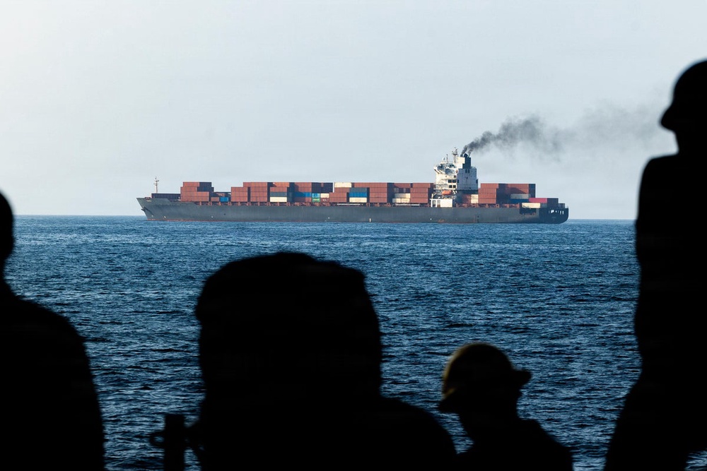 Image from: Iran-US war latest: White House accuses Tehran of ‘acting like a bunch of pirates’ after attack on two ships
