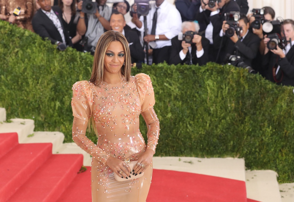 Beyonce attending the 2016 Met Gala (Getty)