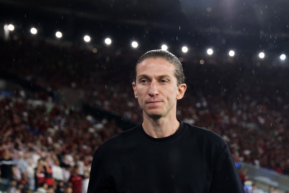 Felipe Luis managed Flamengo for 18 months (Getty)