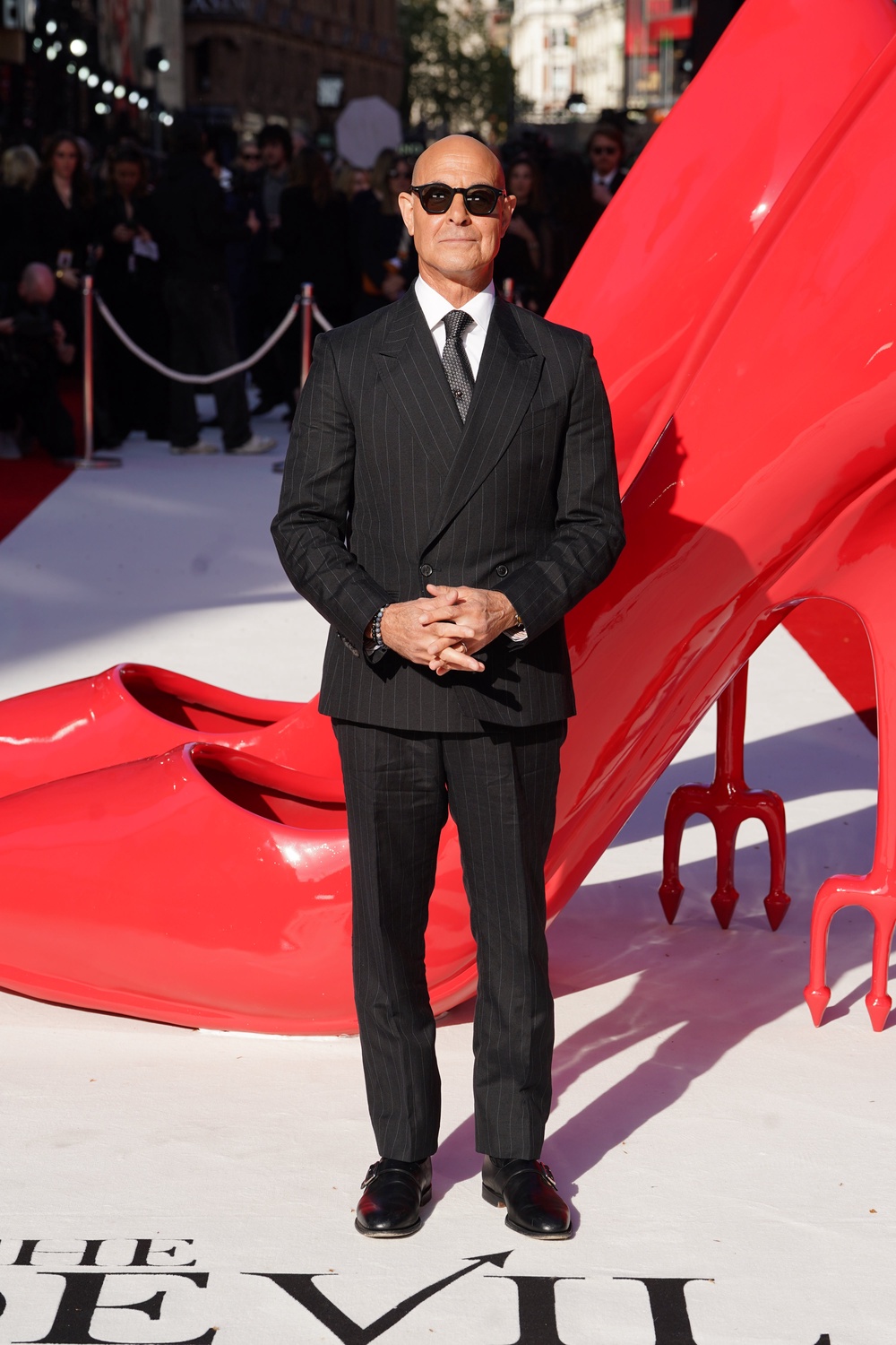 Stanley Tucci in Paul Smith (Ian West/PA)