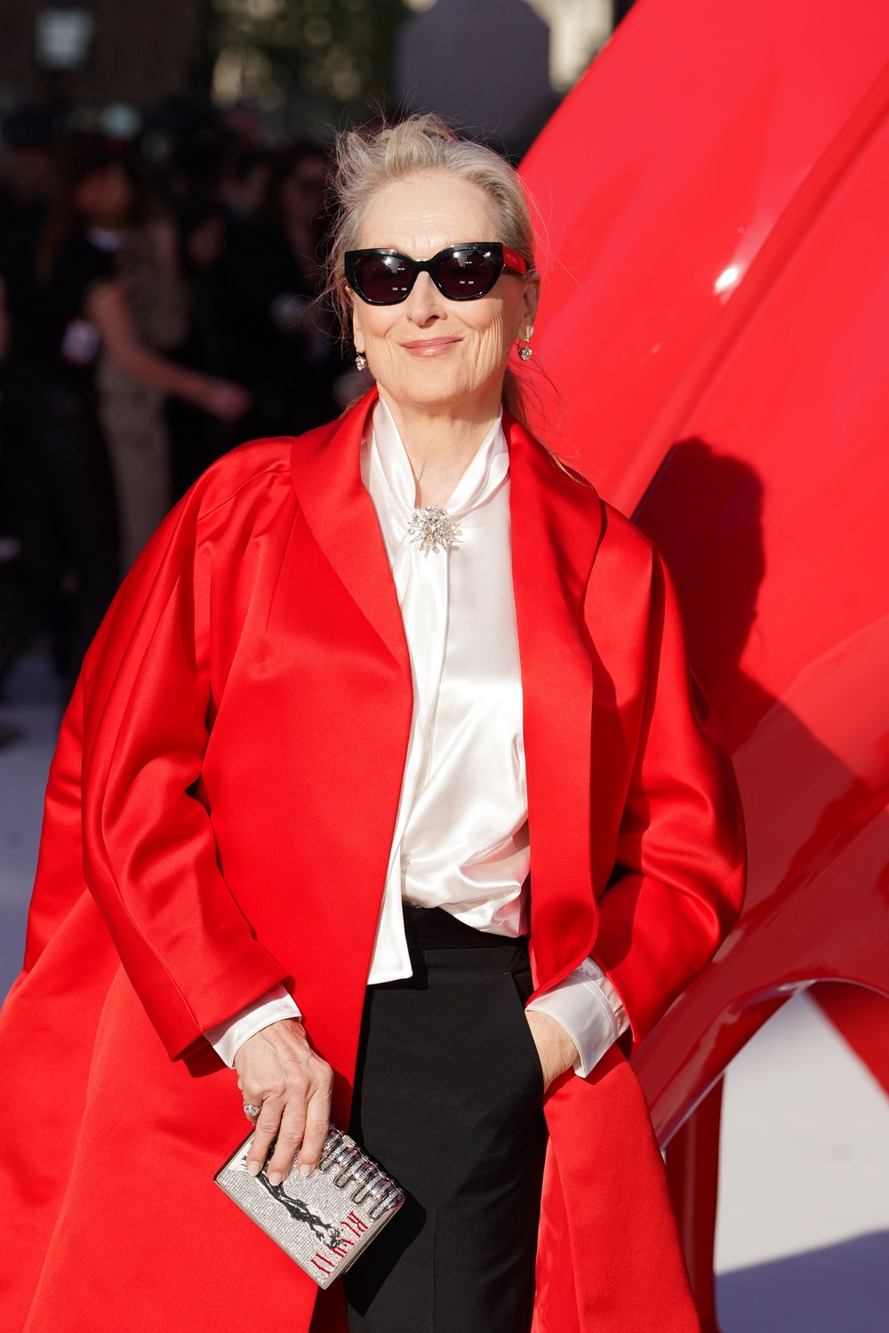 Meryl Streep is back in her iconic role as the formidable editor-in-chief, Miranda Priestly (Ian West/PA Wire)