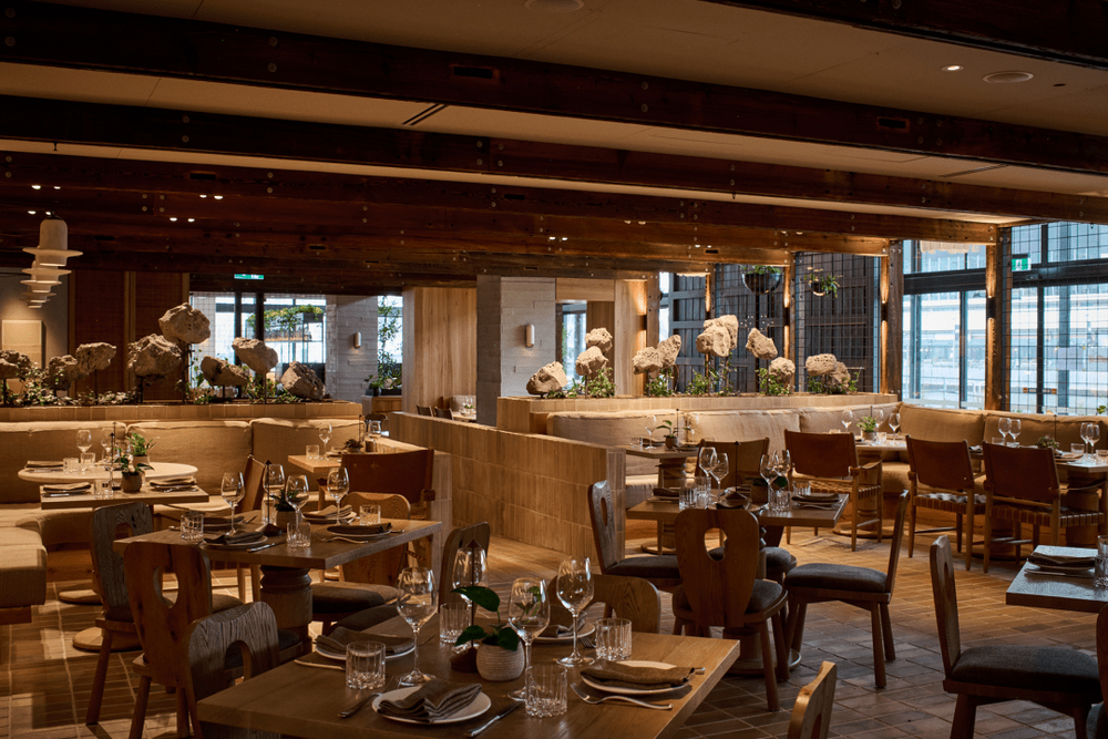 The From Here By Mike restaurant is helmed by Aussie chef Mike McNearney (1 Hotel Melbourne)