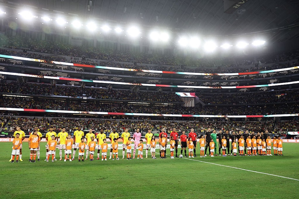 Mexico and Colombia square off in an international friendly in 2025 at AT&T Stadium in Texas, the site of nine World Cup 2026 matches (Getty Images)