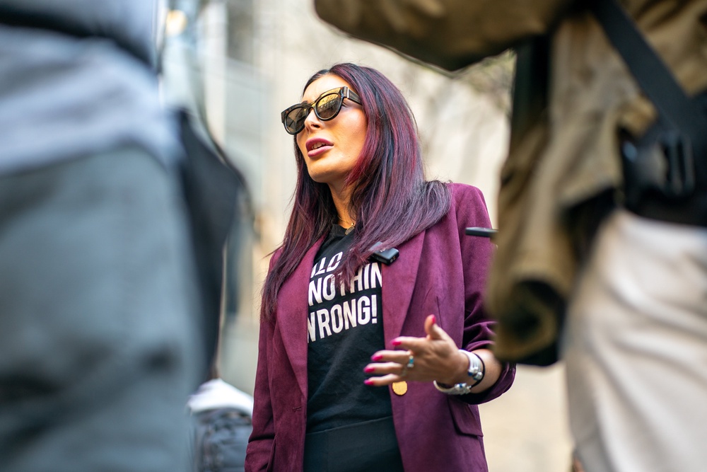 ‘It is truly remarkable we have a President who is so unbelievably fast and active at 80 years old. Very impressive,’ Laura Loomer wrote on X. ‘Biden could never’ (Getty)