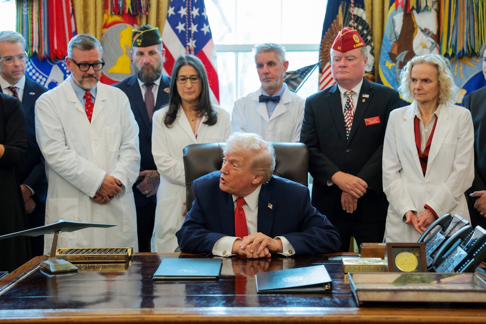 Trump signed an executive order to continue work started under Joe Biden to reclassify the drug last December. The Biden administration had previously recommended marijuana be reclassified as a Schedule III drug (Getty)