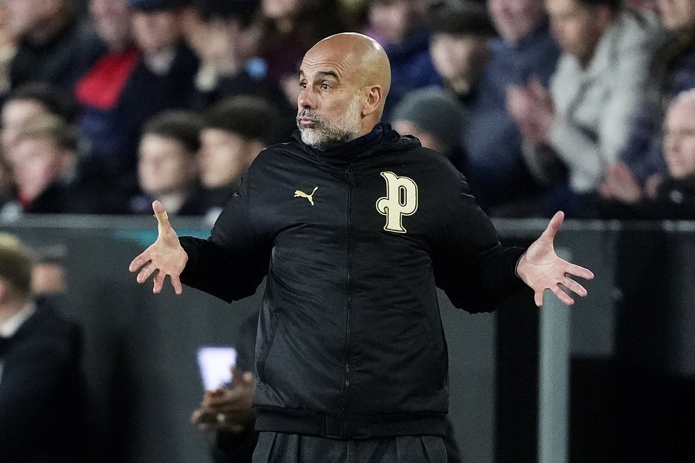 Guardiola would have preferred more goals from his side (Nick Potts/PA) (PA Wire)