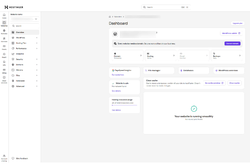Hostinger’s core plans include Premium, Business and Cloud Startup (Jennifer Allen / Hostinger)