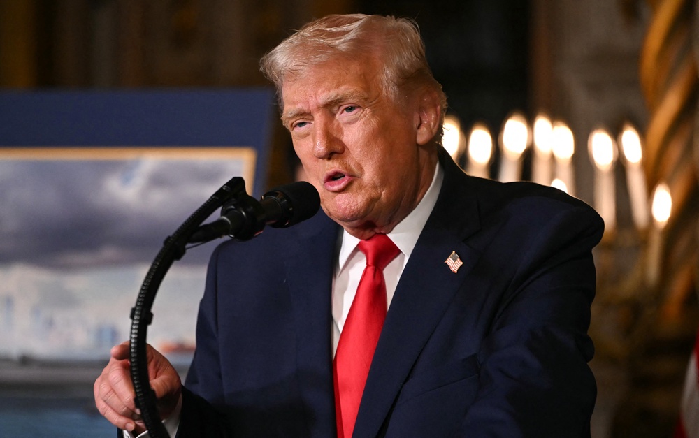 President Donald Trump and Phelan reportedly had a close relationship (AFP/Getty)